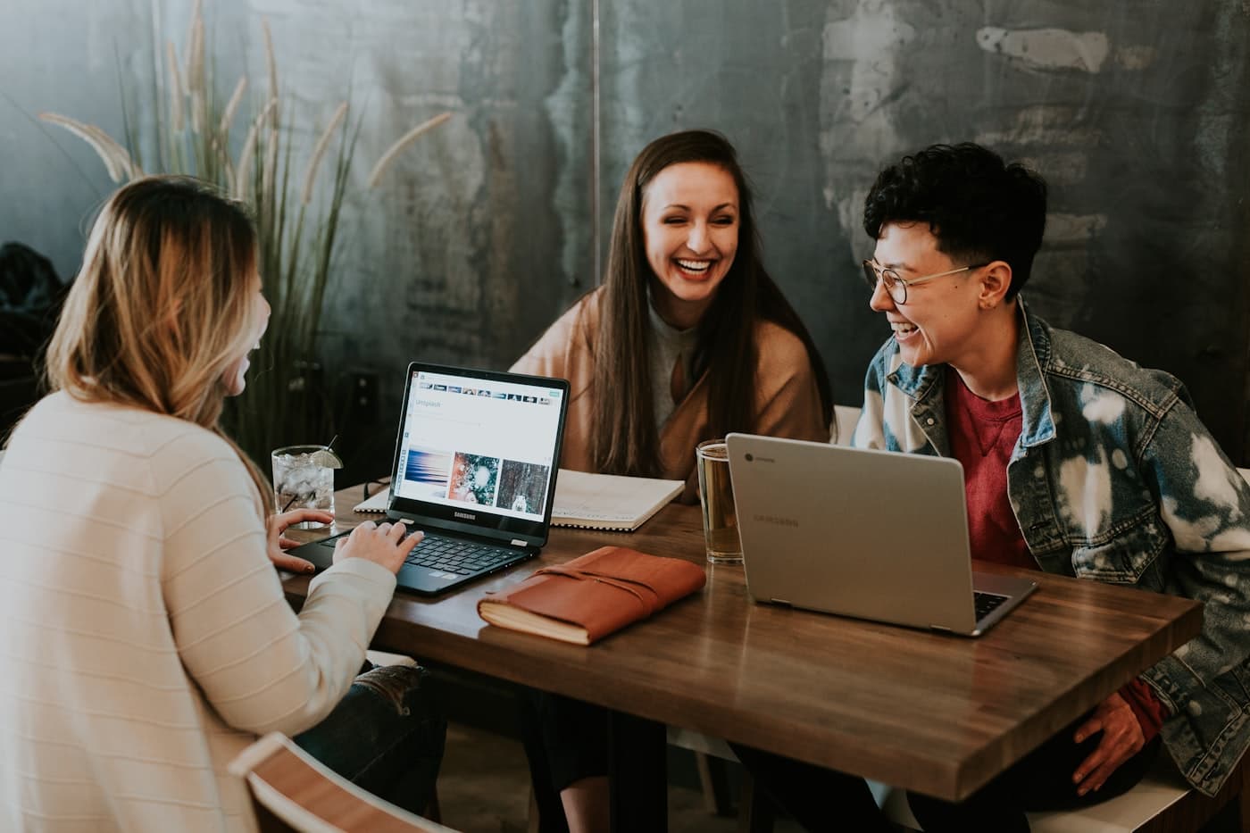 A team shaping a digital product together