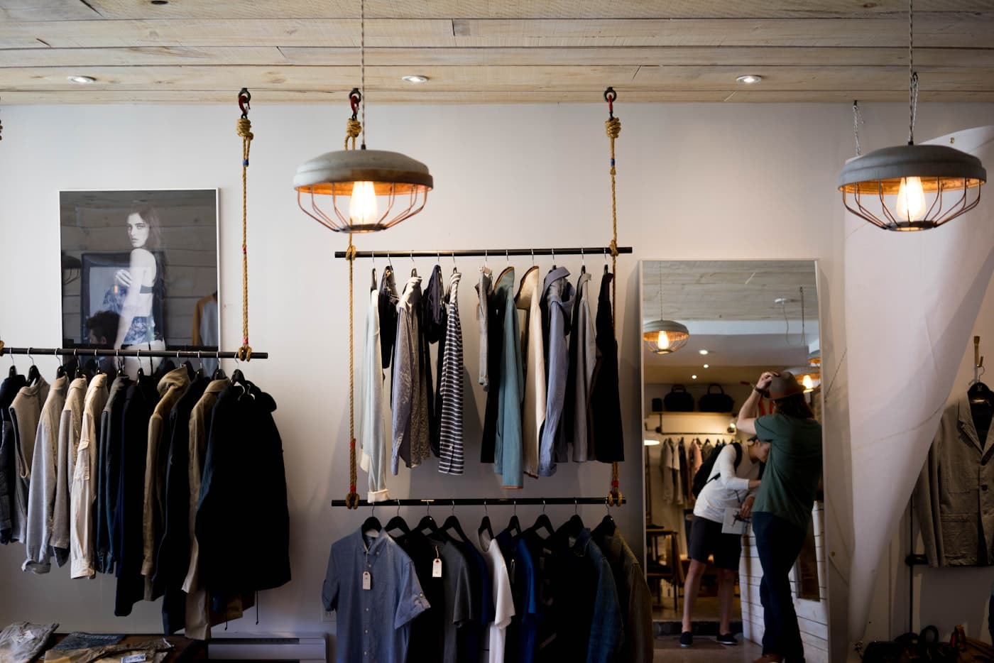 A neighbourhood shop floor with products on display